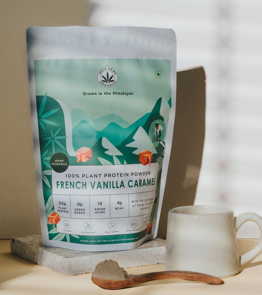 Hemp Protein - French Vanilla Caramel