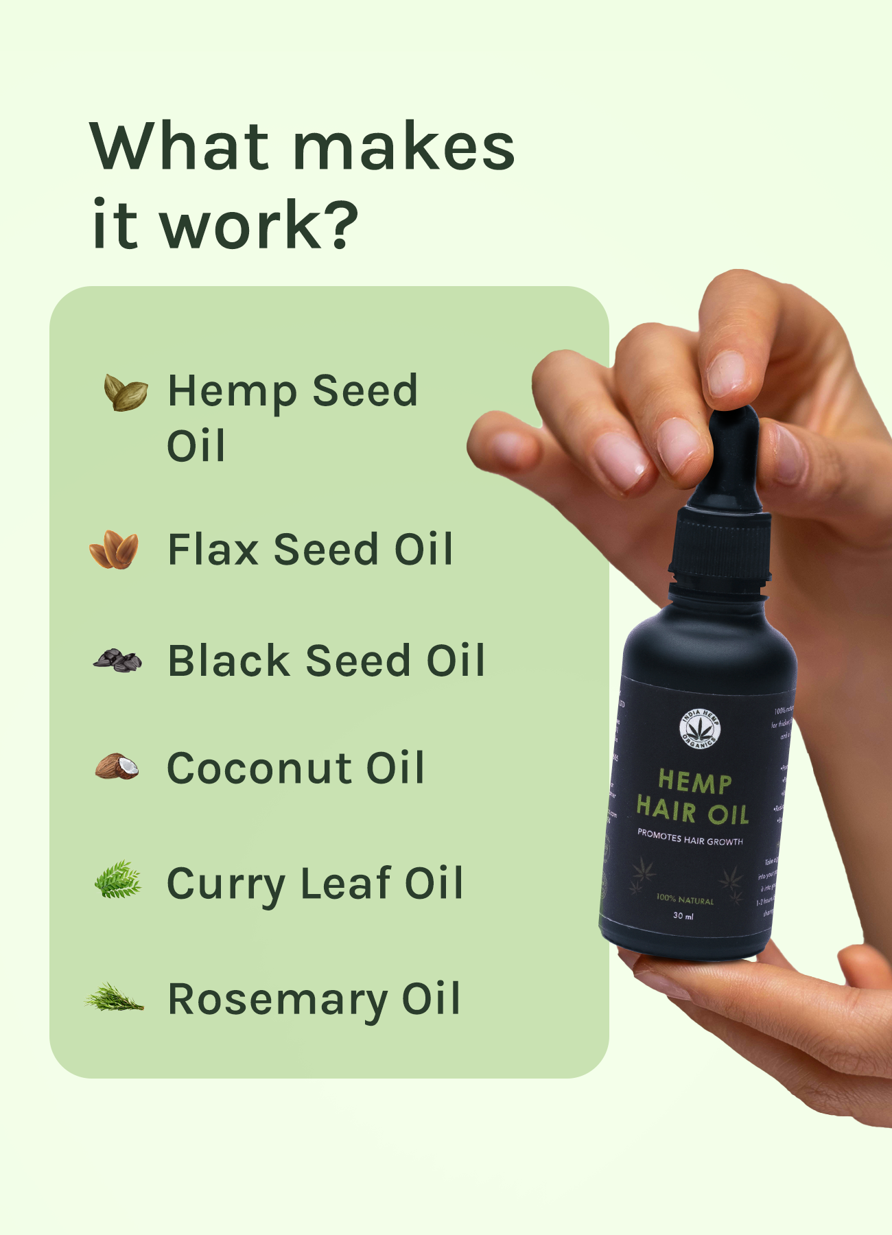 HEMP HAIR OIL