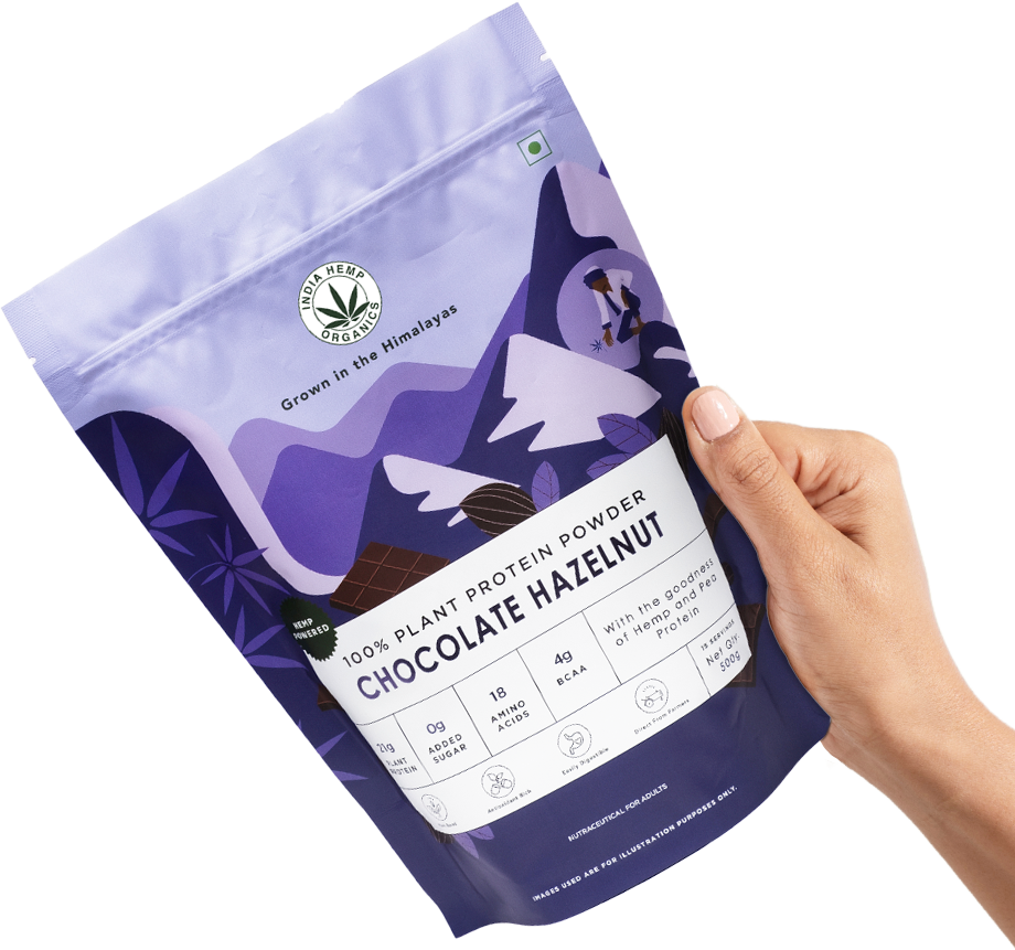 HEMP PROTEIN POWDER - CHOCOLATE HAZELNUT