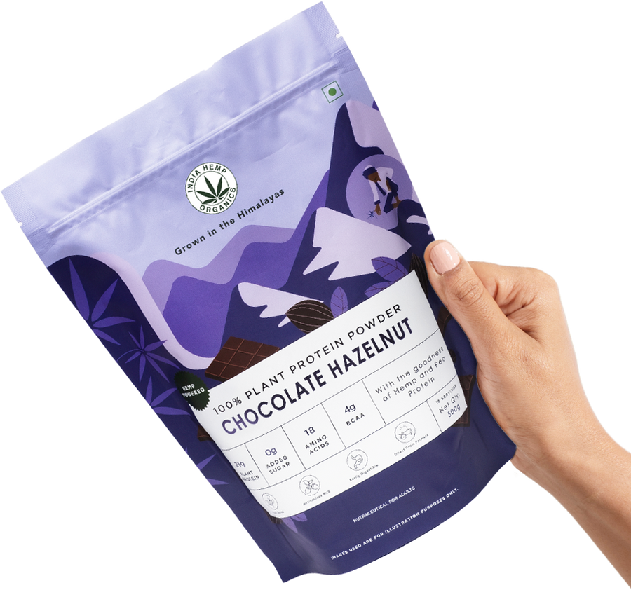 HEMP PROTEIN POWDER - CHOCOLATE HAZELNUT